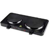 Maestro Cuisinière électrique à deux brûleurs 2500W MR-772-2