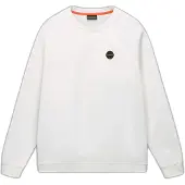 Napapijri Badge Crew Sweatshirt Blanc M Homme