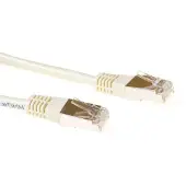 ACT Ivory 10 mètres de câble patch F/UTP CAT5E avec connecteurs RJ45