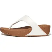 FitFlop Lulu Leather Flip Flops Blanc EU 42 Femme
