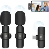 Puluz Microphone Sans Fil Pu3151b Usb-c