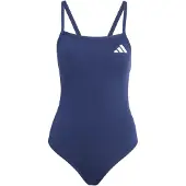 Adidas Thin Straps V-back Swimsuit Bleu 40 Femme