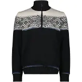 CMP Pull en maille à col zippé