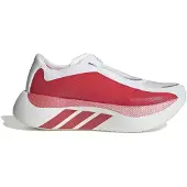 Adidas Chaussure de course 'HYPERBOOST EDGE' gris argenté / rouge rubis / blanc