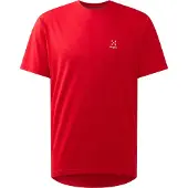 Haglöfs Ridge Short Sleeve T-shirt Rouge S Homme
