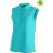 Maier Sports Ulrike Sleeveless Polo Bleu 3XL Femme