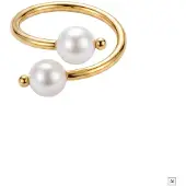 Purelei Bague 'Pearl Muse' or
