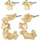 Pilgrim Boucles d'oreilles 'Zhuri' or