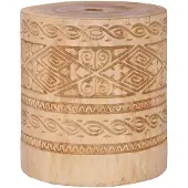 vidaXL Parasol balinais avec socle rose 185 x 185 x 260 cm