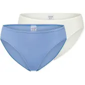Schiesser Slip ' Modal Essentials ' crème / bleu