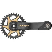 TRP Pédalier EVO 12 Carbon CK-9050 165 mm noir/or - puissance de pédalage maximale...