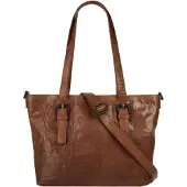 Spikes & Sparrow Cabas cognac