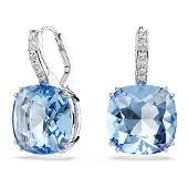 Swarovski Boucles d'oreilles 'MILLENIA' bleu / argent