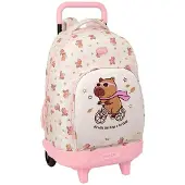 Safta Sac à Dos à Roulettes Capibara 33l