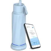 WaterH Bouteille connectée VITA - Bleu Coquillage - B002SB