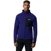 Mountain Hardwear Polaire à capuche full zipp Polartec Power Grid