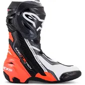 Alpinestars Bottes Supertech R Black Red Fluo White Gray