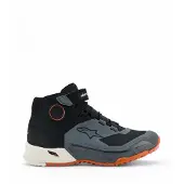Alpinestars Chaussures De Moto CR-X Drystar Black Dark Gray Rust