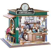Buki Maquette en bois Diorama Café