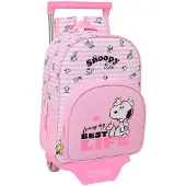 Safta Sac à Dos à Roulettes Snoopy 10l