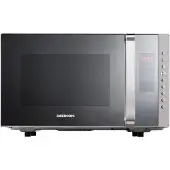 Medion Micro-ondes 3 en 1 avec gril et air chaud, puissance 800 Watt, puissance 1200 Watt gril supérieur/air chaud, 23L, MD17495, argenté