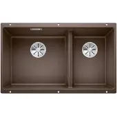 BLANCO Évier en granit SUBLINE 430/270-U 460 x 755 mm cafe 523160