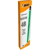 BIC Criterium 4B Bleistift (12 Stück) (4B, 12x)
