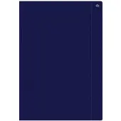 Interdruk Pochette à élastique A4+ unie bleu marine (10 pièces) -