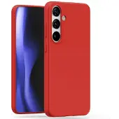Mercury Soft Sam S25+ S936 czerwony/red (Samsung Galaxy S25+), Coque pour téléphone portable, Rouge