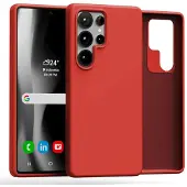 Mercury Silicone Sam S25 Ultra S938 czerwony/red (Samsung Galaxy S25 Ultra), Coque pour téléphone portable, Rouge
