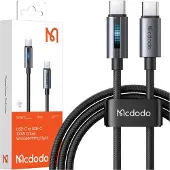 Mcdodo CA-5740 Câble USB-C vers USB-C, 100W 1.2m (noir) (1.20 m, 100 W)
