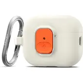 Spigen Nano Pop, Etui, Polycarbonate (PC), Silicone, Polyuréthane thermoplastique (TPU), Beige, Orange