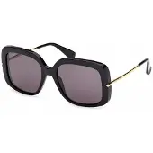 Max Mara Lunettes de Soleil MM0195 55/18/135 Shiny black Front acetate WOMAN MM0195