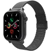 Just in Case SILKSTEEL STRAP - APPLE WATCH 44/45/46/49MM BLACK