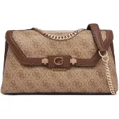 GUESS Sac à bandoulière 'Lindsey' marron