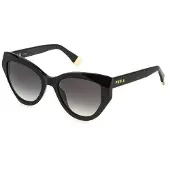 Furla Lunettes de Soleil SFU886 54/20/140 Nero lucido Acetato WOMAN SFU886