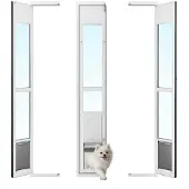 Vevor Chatière pour Porte Coulissante en Verre