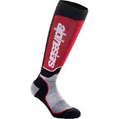 Alpinestars Chaussettes MX Plus Black Gray Red