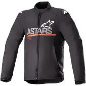 Alpinestars SMX Waterproof Noir Dark Gris Bright Rouge Blouson Taille M