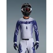 Alpinestars Supertech Scenz Long Sleeve Jersey Blanc,Bleu XL Homme