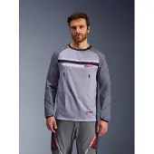 Alpinestars Maxdura Dual, maillot ,Gris/Gris Foncé ,L