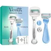 Gillette venus Venus Intimate, Rasierer +2 Ersatzklingen (1x)