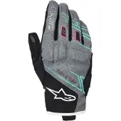 Alpinestars Gants Imperméables Stella Moblast Fur Gray Black Pink Fluo, Taille: XXL