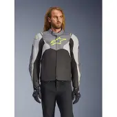 Alpinestars T-jaws V4 Wp Racing Jacket Gris S Homme