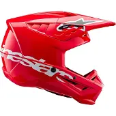 Alpinestars Casque S-M5 Corp ECE 22.06 Bright Red Glossy, Taille: XS