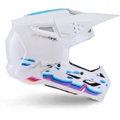 Alpinestars Casque S-M3 Force OCD ECE 22.06 White Glossy, Taille: XL