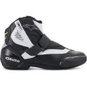 Alpinestars SMX-1 R V2, bottes courtes ,Noir/Blanc ,38 EU