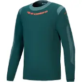 Alpinestars Maillot A-Dura Dri Wool Dark Pine, Taille: XL