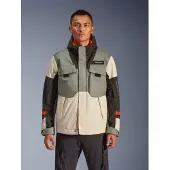 Alpinestars Mospher, veste textile imperméable ,Gris/Blanc/Noir ,L