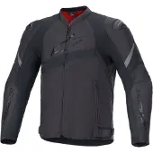 Alpinestars T-GP Plus R V4, veste en textile ,Noir/Noir ,S